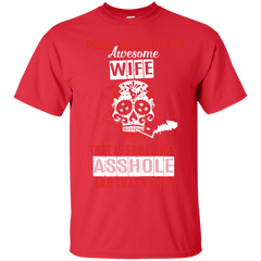 Mechanic - PROUD HUSBAND OF AN AWESOME WIFE T Shirt & Hoodie