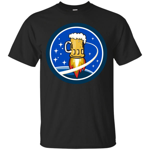 BEER MUG ROCKET SHIP SPACE CIRCLE RETRO - Beer Mug Rocket Ship Space Circle Retro T Shirt & Hoodie