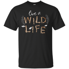 Hiking - Live a Wild Life adventure T Shirt & Hoodie