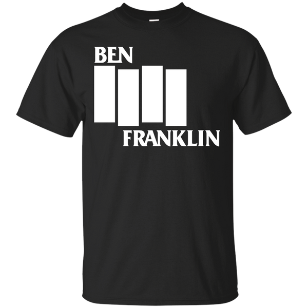 BEN FRANKLIN - Ben Franklin  Black Flag Mashup Tee T Shirt & Hoodie