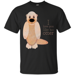 ALBDESIGNS - I love you like no otter T Shirt & Hoodie