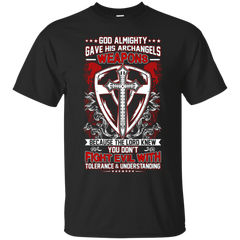 Mechanic - GOD ALMIGHTY GAVE HIS ARCHANGELS WEAPONS T Shirt & Hoodie