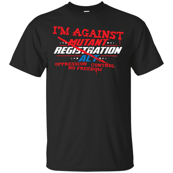 Marvel - Mutant Registration Act  AGAINST marvel comics T Shirt & Hoodie