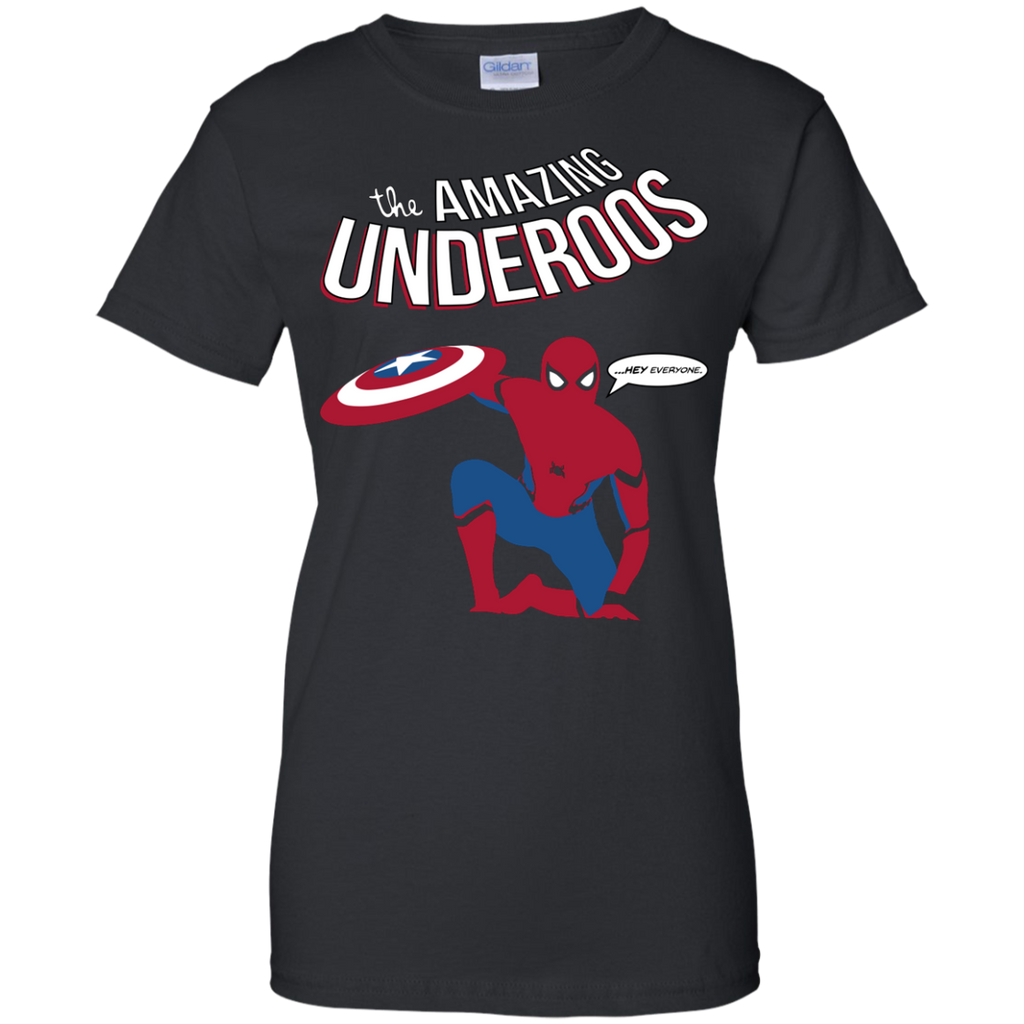 Marvel - THE AMAZING UNDEROOS for black shirt spider man T Shirt & Hoodie