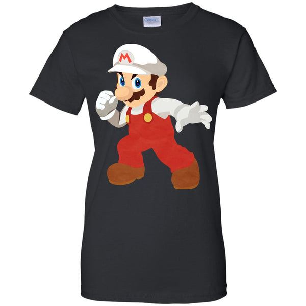 MARIO - Fire Mario T Shirt & Hoodie
