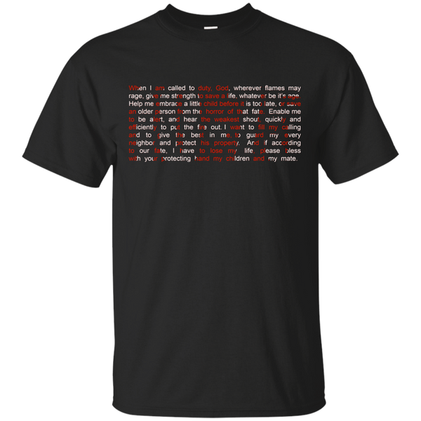 Firefighter - Firefighters Prayer 1075  T Shirt & Hoodie