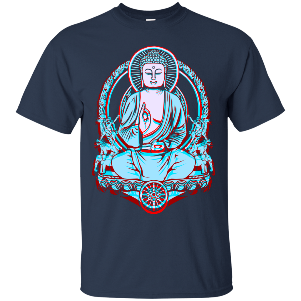 Yoga - Siddhartha Buddha Glitch T Shirt & Hoodie
