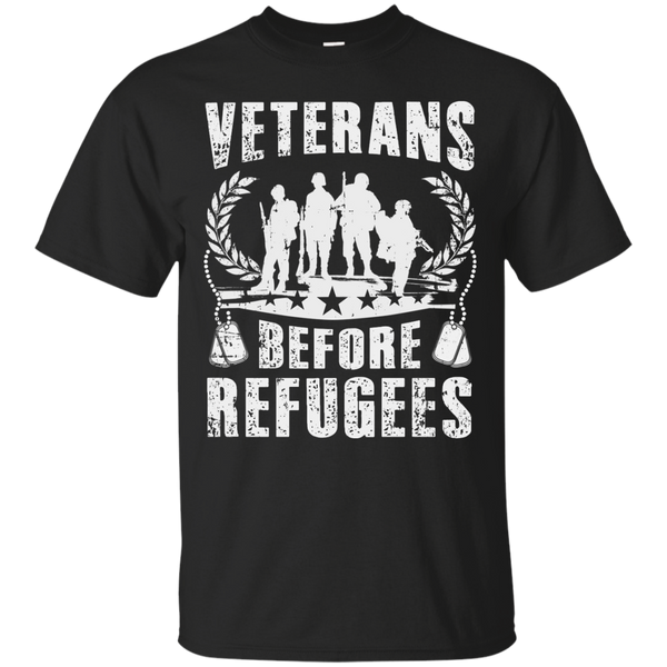 Yoga - VETERANS BEFORE REFUGEES T shirt & Hoodie