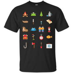 Hiking - Outdoor Icon mountain T Shirt & Hoodie