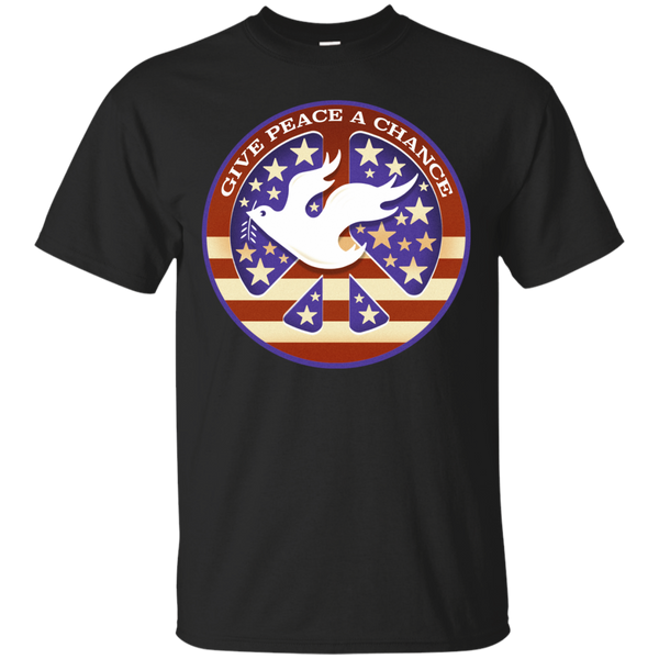 AMERICANA - Give Peace a Chance T Shirt & Hoodie