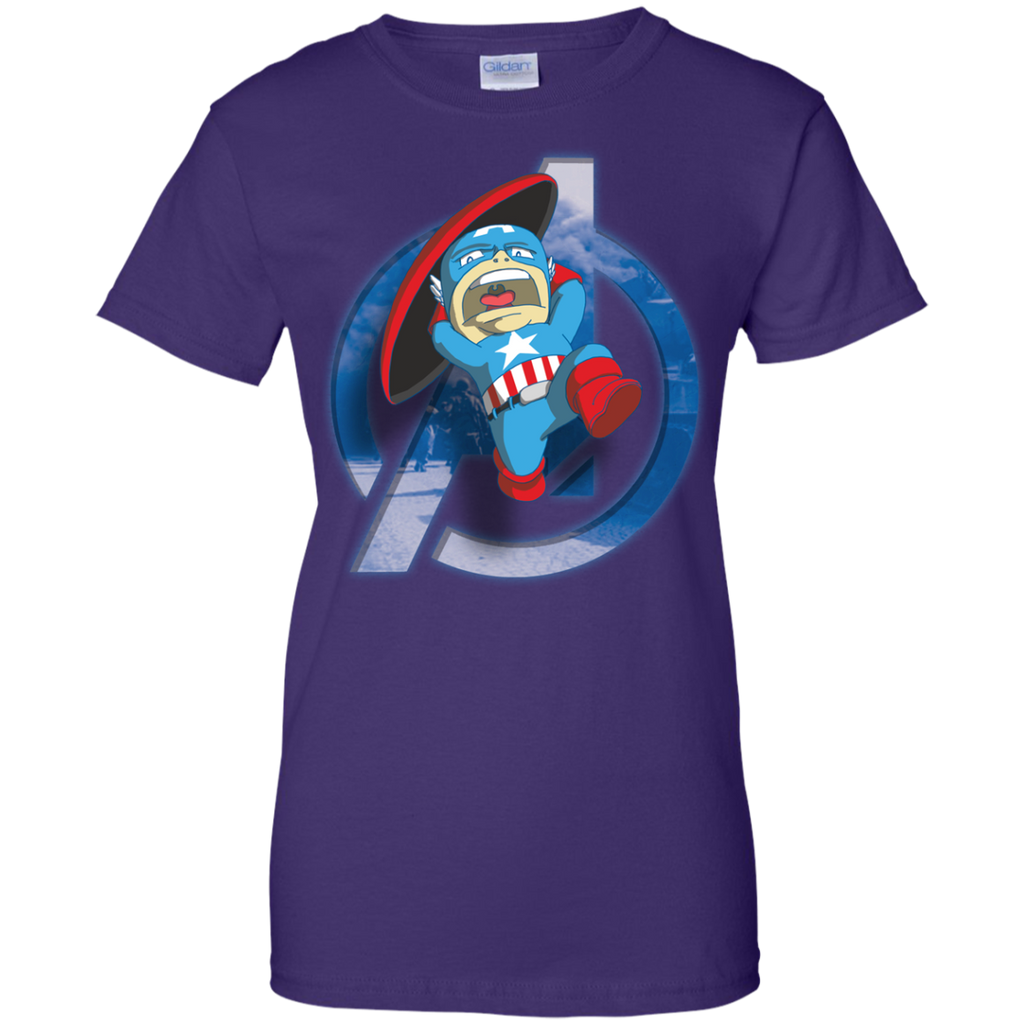 Marvel - CAP ATTACK superhero T Shirt & Hoodie