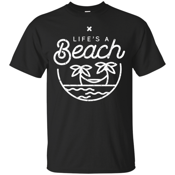 BEACH - Lifes a beach white T Shirt & Hoodie