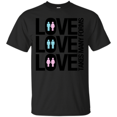LGBT - Love Takes Many Forms agender T Shirt & Hoodie