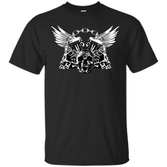 Biker - TRIBAL SKULLS BIKER DESIGN 7 T Shirt & Hoodie