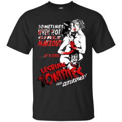 LIPSTICK LESBIANS - Lesbian Zombies from Outer Space T Shirt & Hoodie