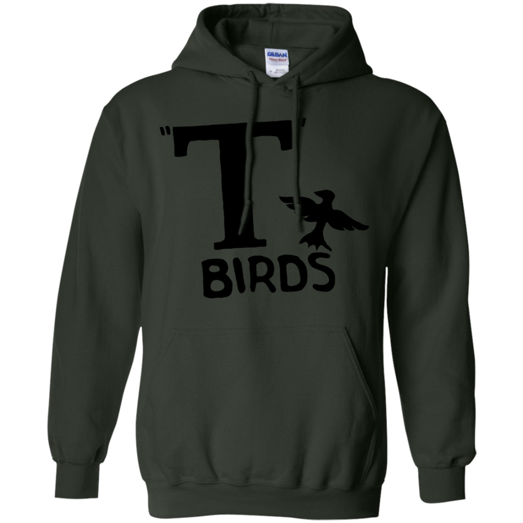 Biker - T BIRDS  BLACK T Shirt & Hoodie