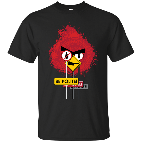 ANGRY BIRDS - BE POLITE T Shirt & Hoodie