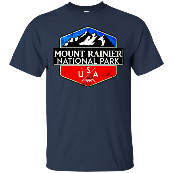 Camping - MOUNT RAINIER NATIONAL PARK WASHINGTON 1899 HIKING CAMPING CLIMBING mount T Shirt & Hoodie
