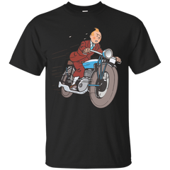 Biker - TINTIN BIKE T Shirt & Hoodie
