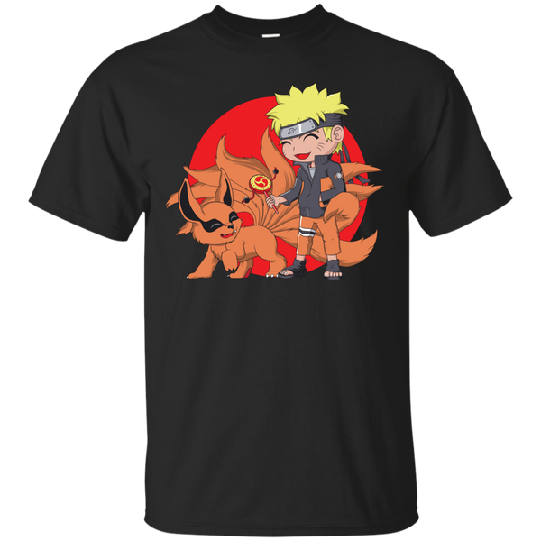 9 TAILS NARUTO - Walk a Kyuubi T Shirt & Hoodie