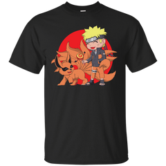 9 TAILS NARUTO - Walk a Kyuubi T Shirt & Hoodie