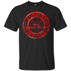 Stranger Things - Hawkins  Home of the Upside Down stranger things T Shirt & Hoodie
