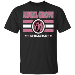 ANGEL GROVE - Angel Grove Athletics  Pink T Shirt & Hoodie