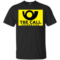 CHARITY - The Call Foundation Logo yellow T Shirt & Hoodie