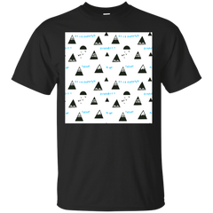Camping - In naive style Mountains and birds mountains T Shirt & Hoodie