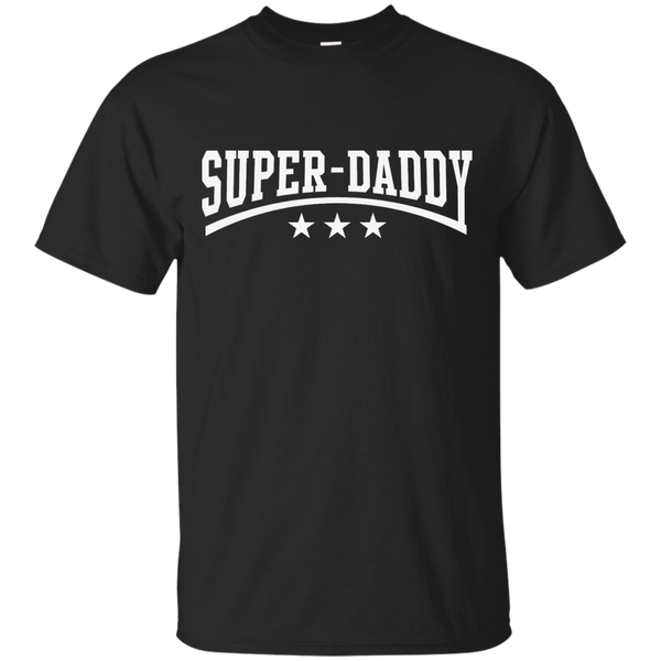 Father - SuperDaddy White daddy T Shirt & Hoodie
