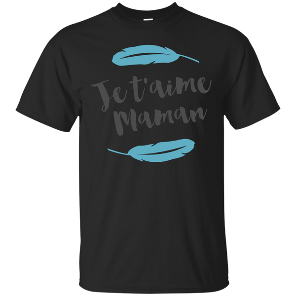 Mom - I love you Mom French script T Shirt & Hoodie