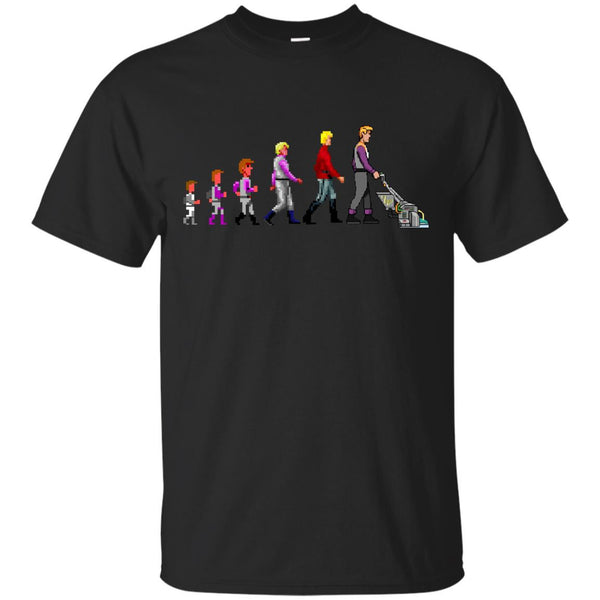 RETRO GAMING - The Evolution of a Space Janitor T Shirt & Hoodie