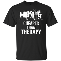 Hiking - Hiking Cheaper Than Therapy handicap T Shirt & Hoodie