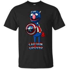 AMERICA - Grover the Captain America T Shirt & Hoodie