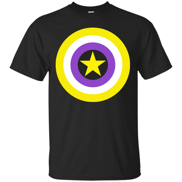 Marvel - NonBinary Pride  Captain America nonbinary T Shirt & Hoodie