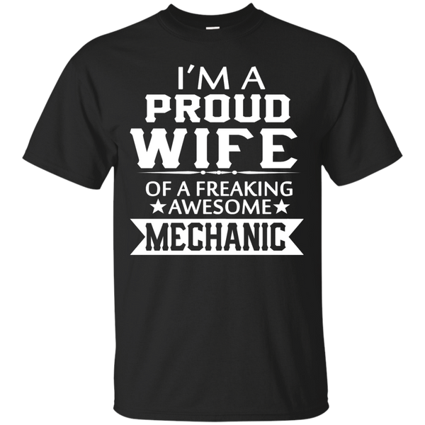 Mechanic - I039M A PROUD MECHANIC039S WIFE T Shirt & Hoodie