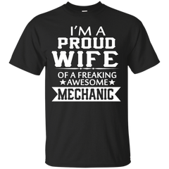 Mechanic - I039M A PROUD MECHANIC039S WIFE T Shirt & Hoodie