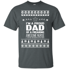 Nurse - Merry Christmas Dad dad T Shirt & Hoodie