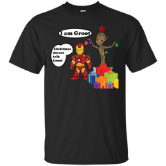 Marvel - stark  groot xmas avengers T Shirt & Hoodie