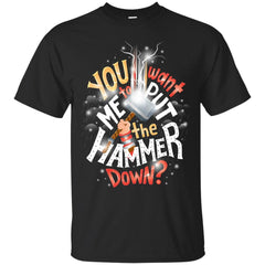 MARVEL - Hammer down T Shirt & Hoodie