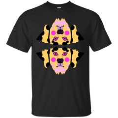 101 DALMATIANS - Dalmatian Dog Face Neon pink and yellow T Shirt & Hoodie