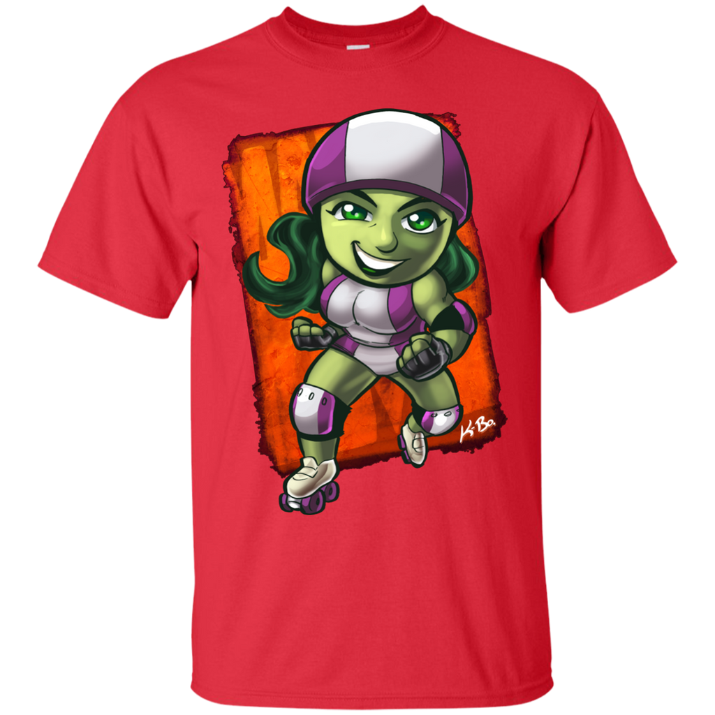 Marvel - Superhero Roller Derby She Hulk hulk T Shirt & Hoodie