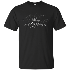 Hiking - Idaho typography T Shirt & Hoodie