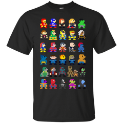 Marvel - 8bit Marvel Heroes mutants T Shirt & Hoodie