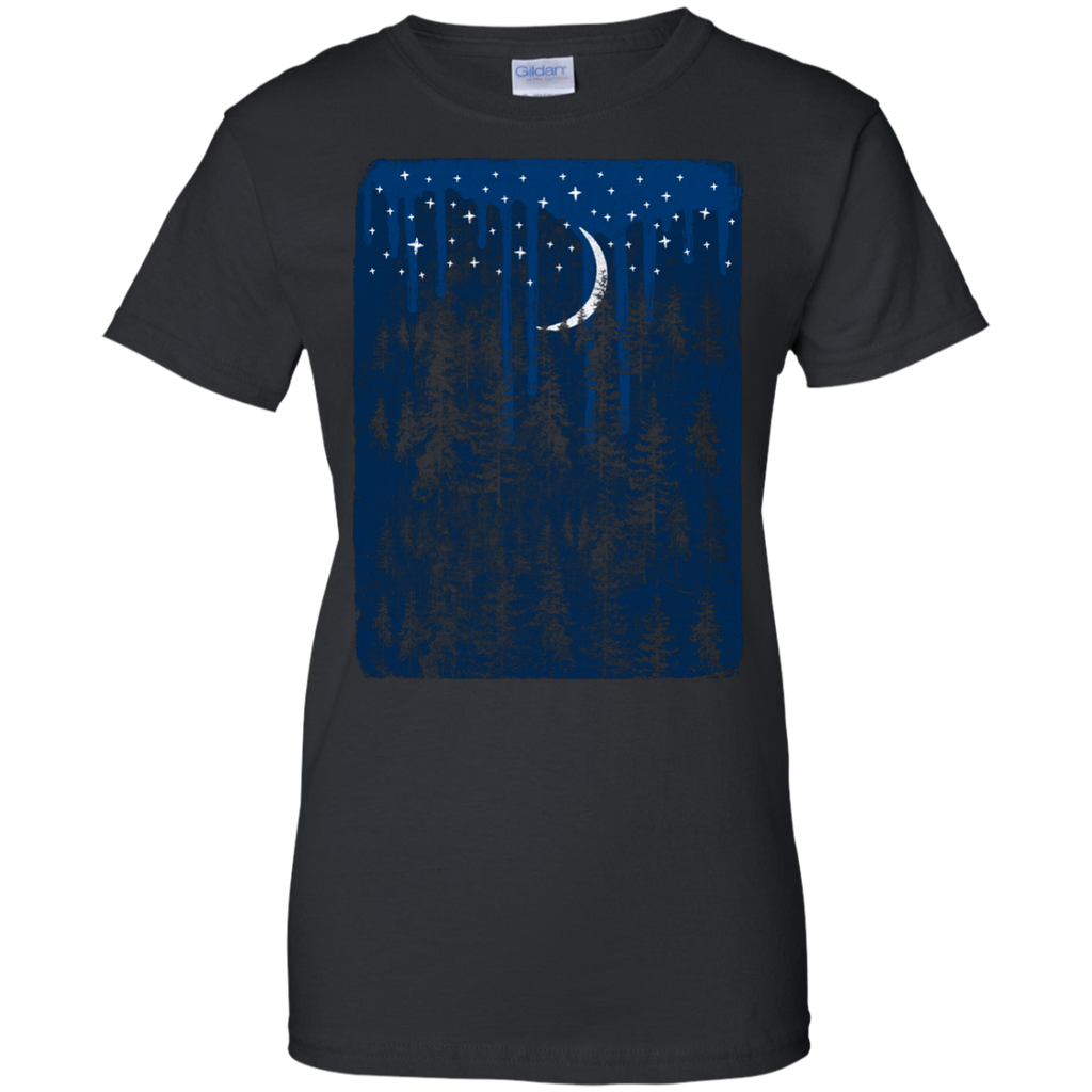 Camping - Starry Night art T Shirt & Hoodie