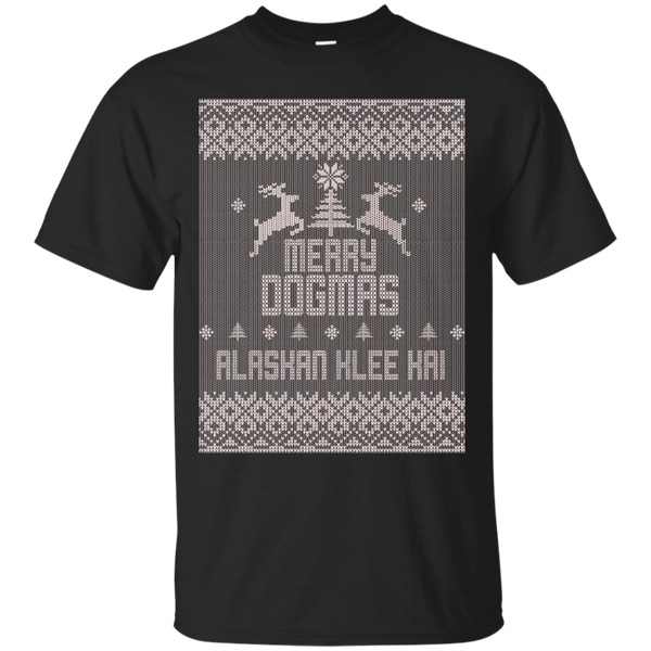 ALASKAN KLEE KAI - Merry Dogmas Alaskan Klee Kai T Shirt & Hoodie