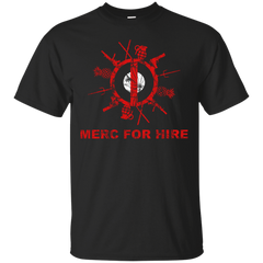 Deadpool - Merc For Hire original T Shirt & Hoodie