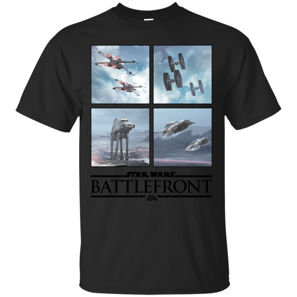 Star Wars - Battlefront Four Square T Shirt & Hoodie