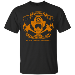 FEARLESS FIREFIGHTER T SHIRT - Fearless Firefighter Tshirt T Shirt & Hoodie