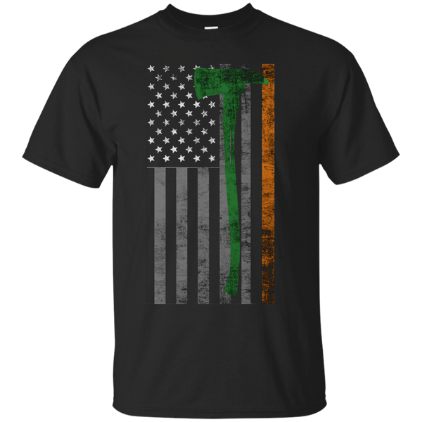 Firefighter -  flag T Shirt & Hoodie